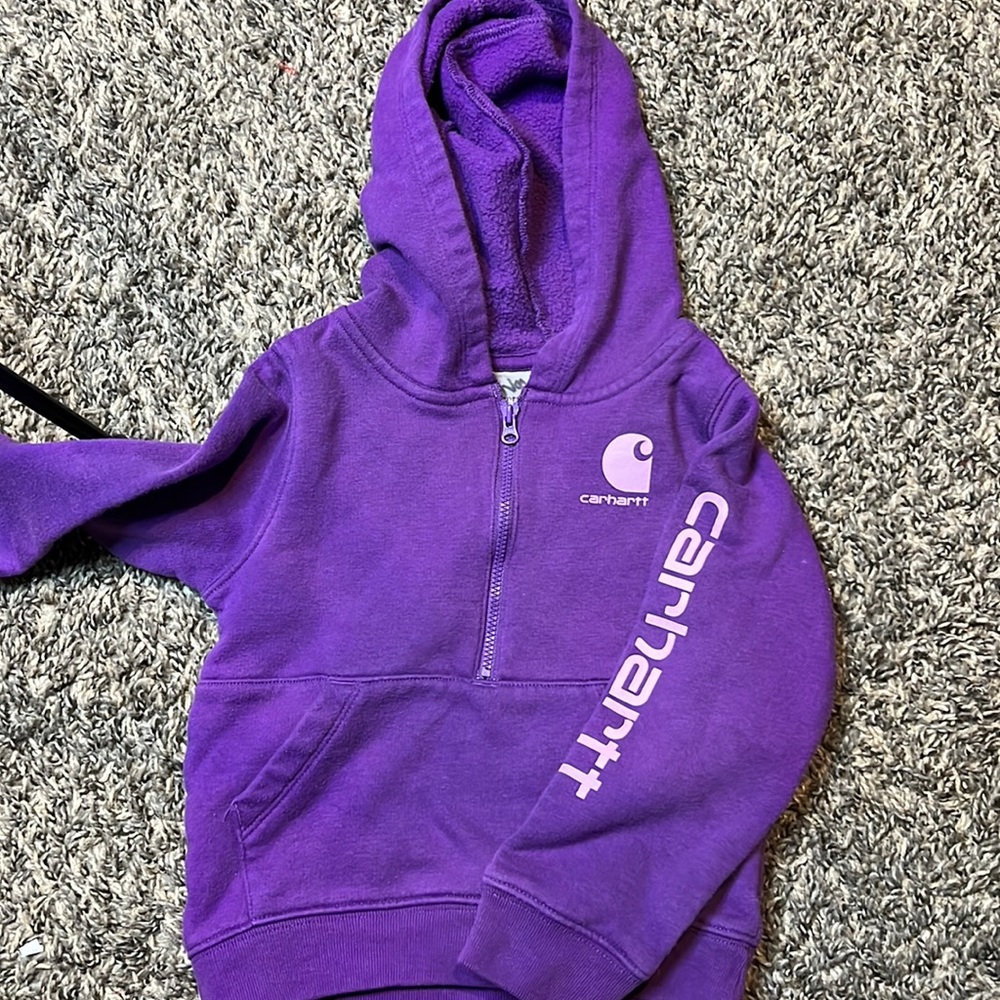 Carhartt Kids Purple Hoodie